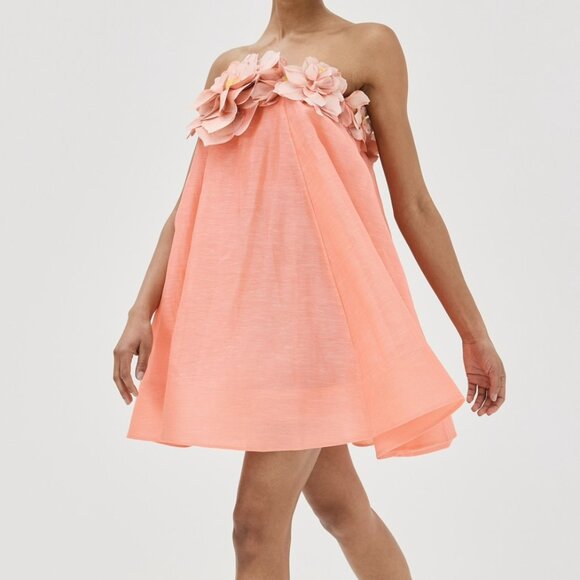 Zimmermann ILLUSTRATION strapless mini dress - Picture 11 of 16